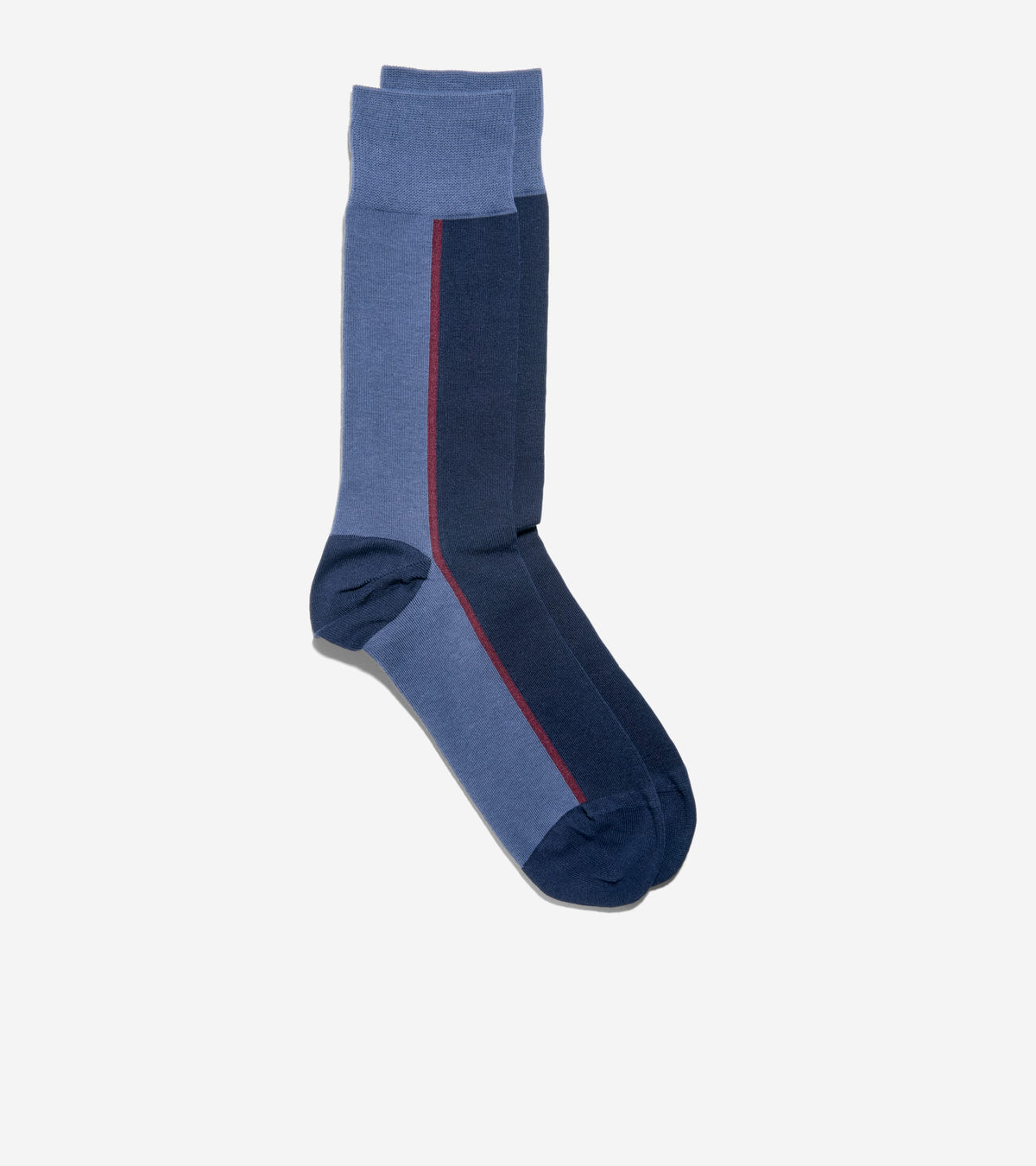 Men's Clocking Dress Crew Socks in Blue | Cole Haan