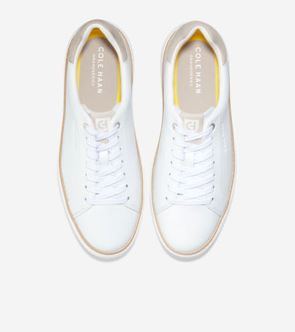 Women's GrandPrø Topspin Sneakers in White | Cole Haan
