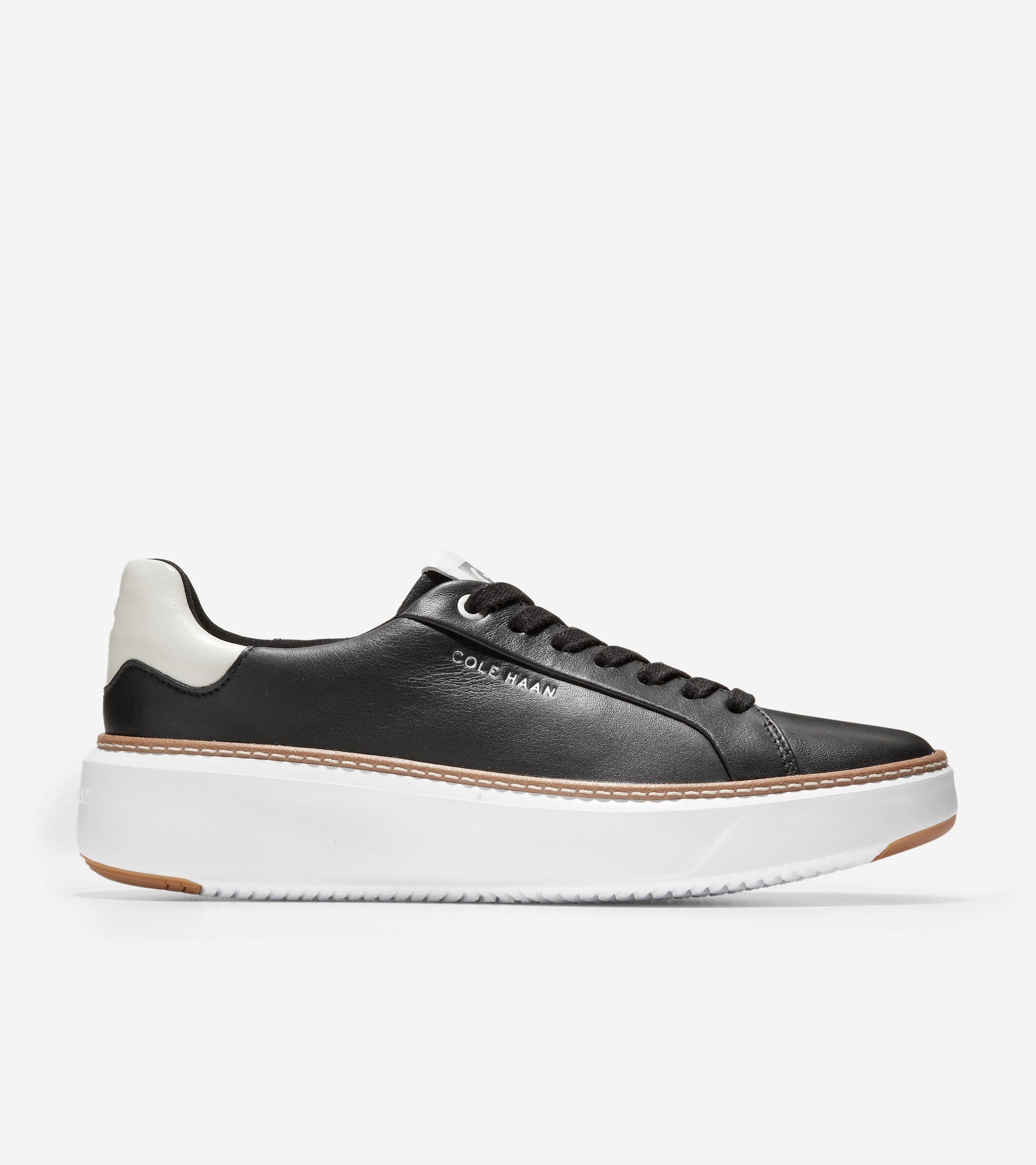 Women's GrandPrø Topspin Sneakers in Black | Cole Haan
