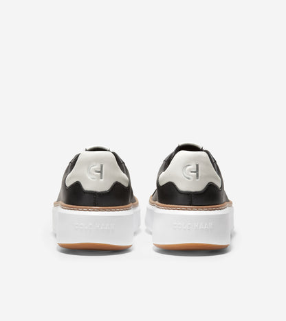 Women's GrandPrø Topspin Sneakers in Black | Cole Haan