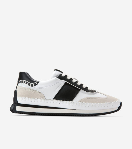 Women's GrandPrø Premier Sneakers in White, black | Cole Haan