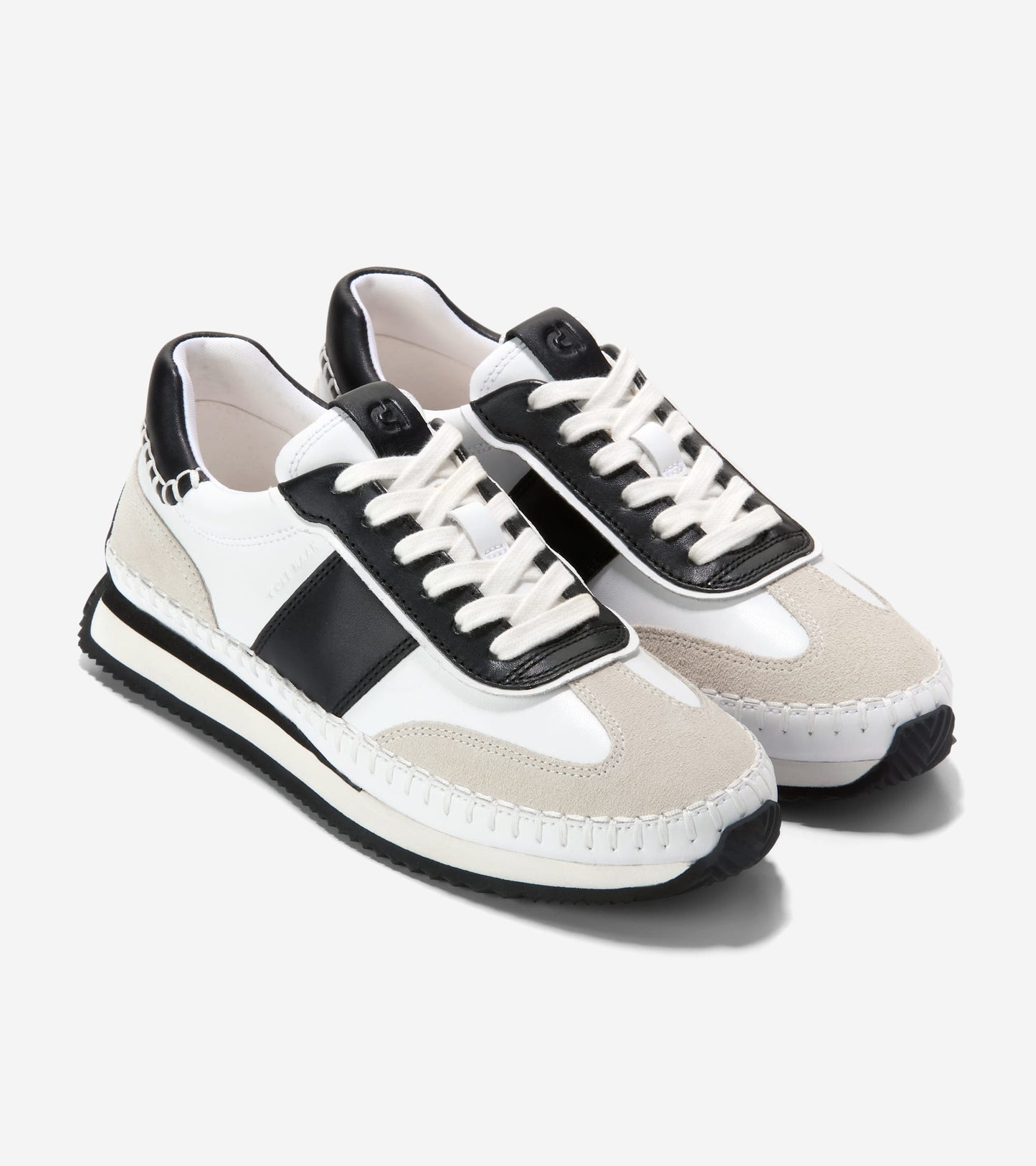 Women's GrandPrø Premier Sneakers in White, black | Cole Haan
