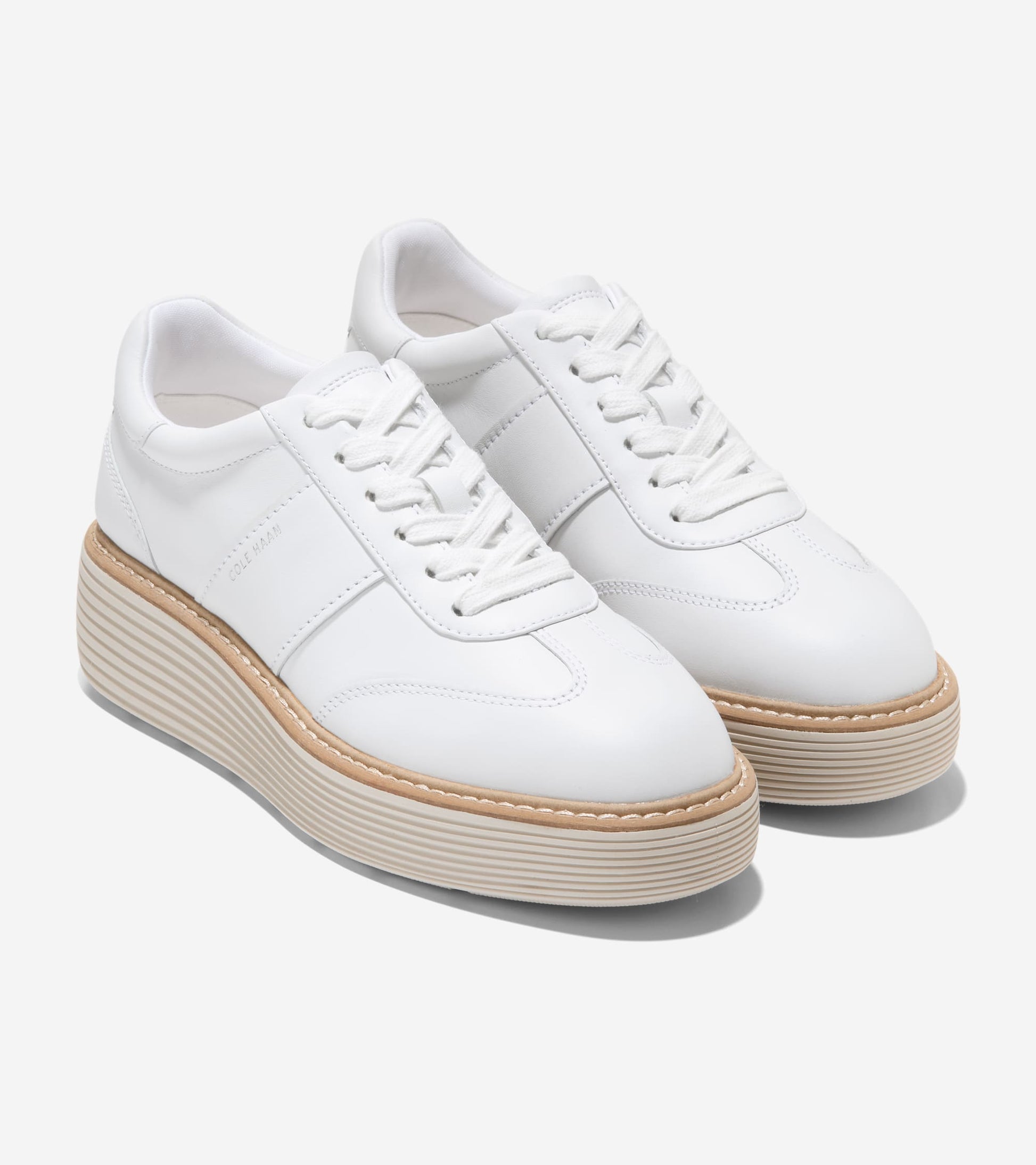 Women's ØriginalGrand Max Platform Sneakers in White | Cole Haan
