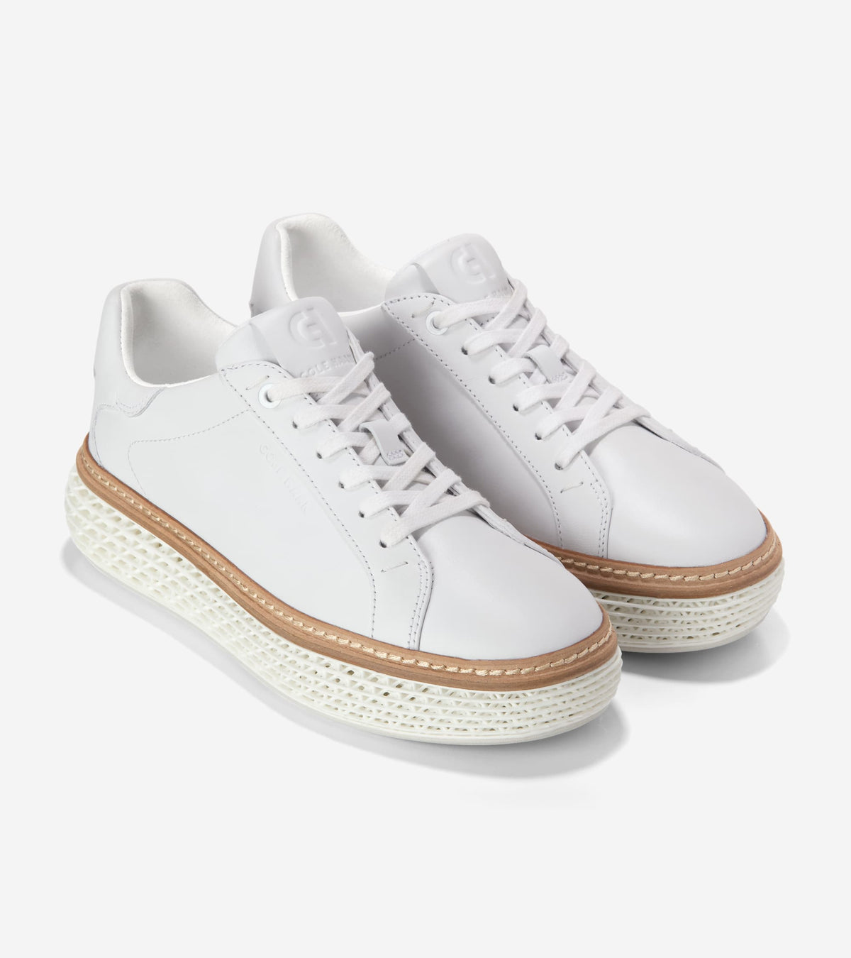 Women's GrandPrø Court SkyWeave™ Sneakers in White | Cole Haan