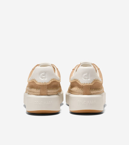 Women's GrandPrø Topspin Sneakers in Beige | Cole Haan