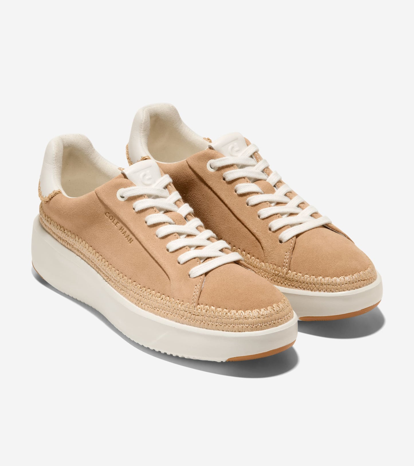 Women's GrandPrø Topspin Sneakers in Beige | Cole Haan