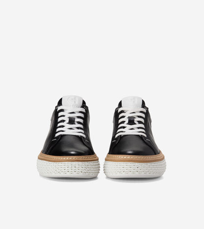 Women's GrandPrø Court SkyWeave™ Sneakers in Black | Cole Haan