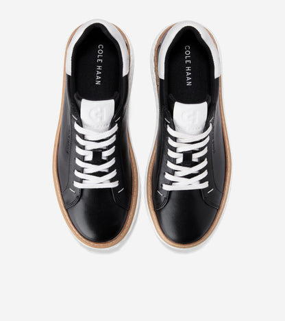 Women's GrandPrø Court SkyWeave™ Sneakers in Black | Cole Haan