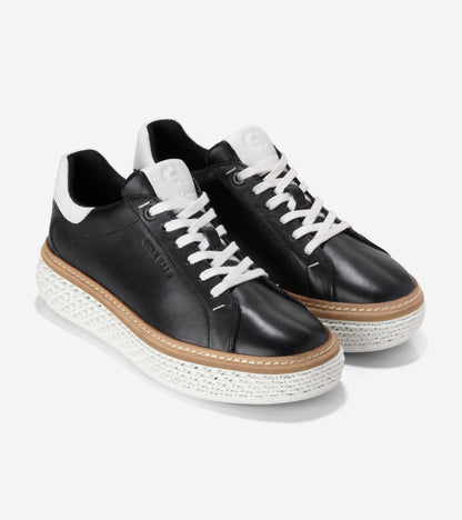 Women's GrandPrø Court SkyWeave™ Sneakers in Black | Cole Haan