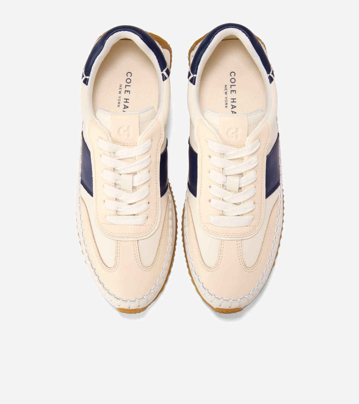 Women's GrandPrø Premier Sneakers in Beige, blue | Cole Haan