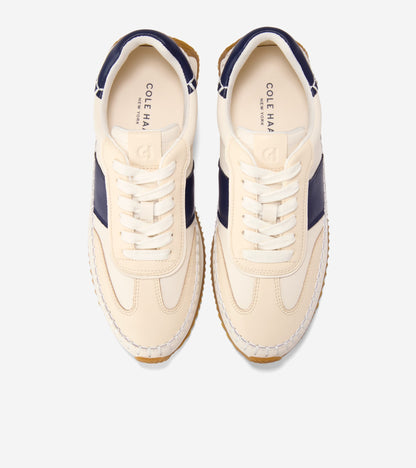 Women's GrandPrø Premier Sneakers in Beige, blue | Cole Haan