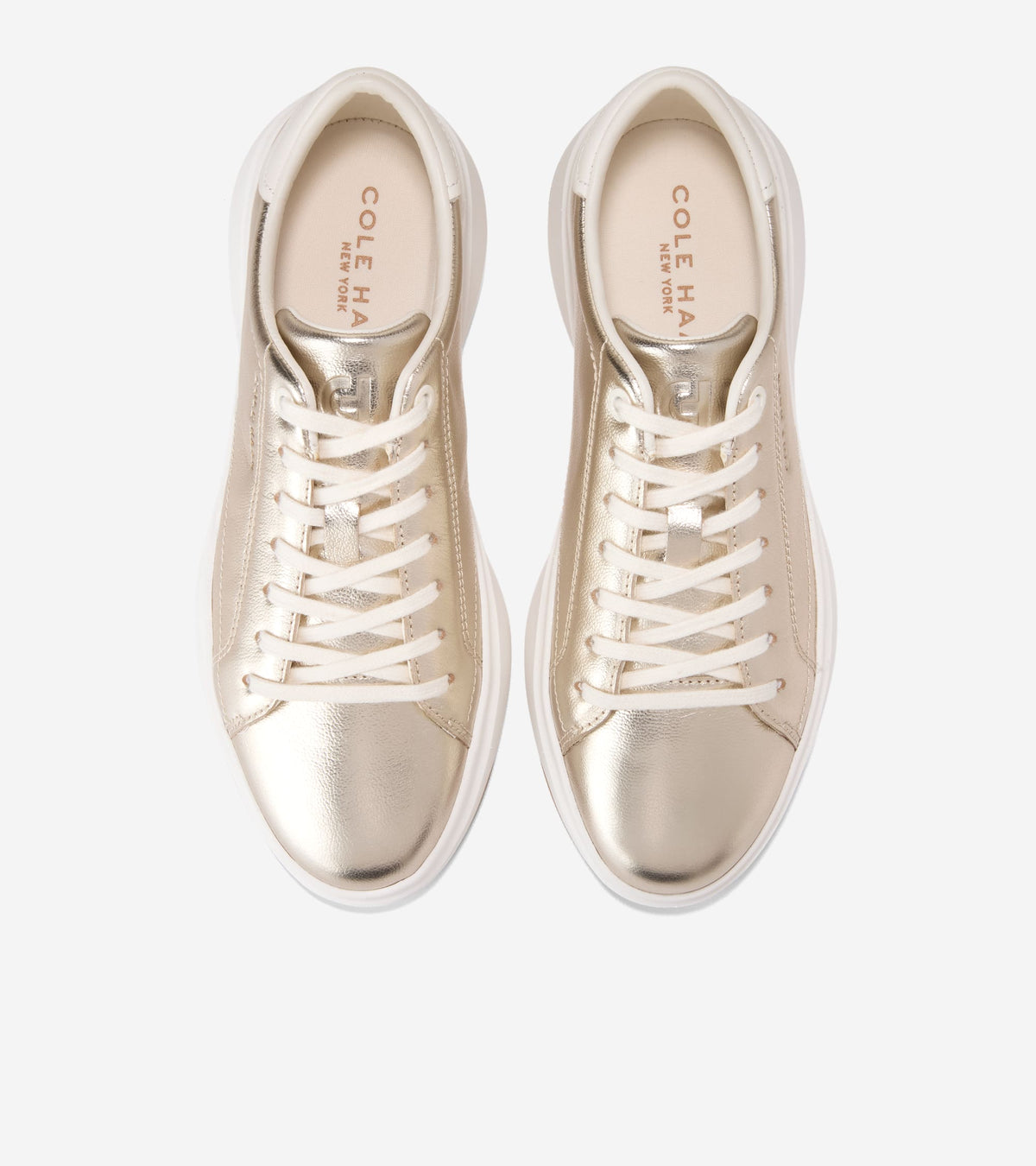 Women's GrandPrø Tennis 2.0 Sneakers in Gold | Cole Haan