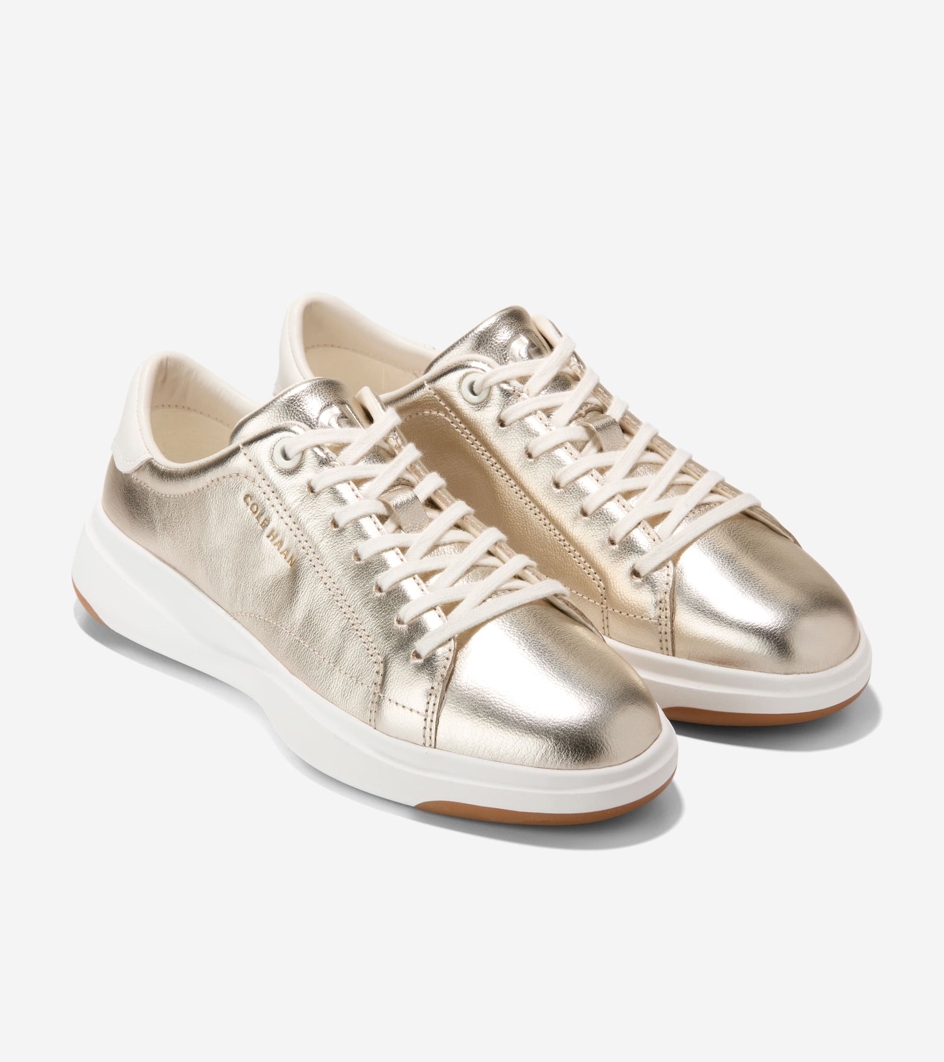 Women's GrandPrø Tennis 2.0 Sneakers in Gold | Cole Haan
