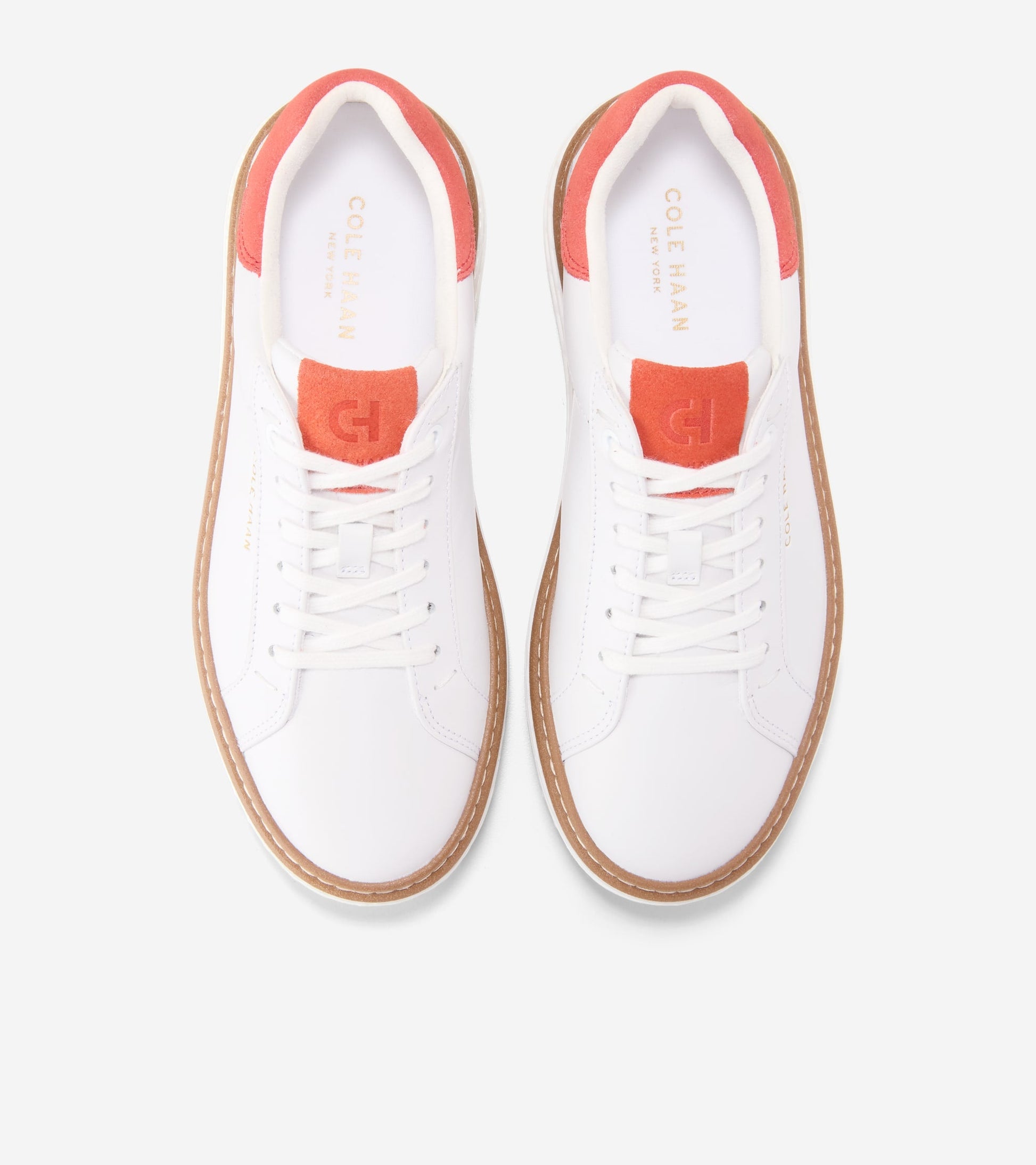 Women's GrandPrø Court SkyWeave™ Sneakers in Red, white | Cole Haan