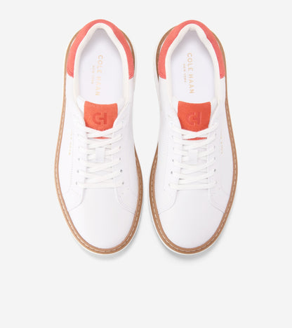 Women's GrandPrø Court SkyWeave™ Sneakers in Red, white | Cole Haan