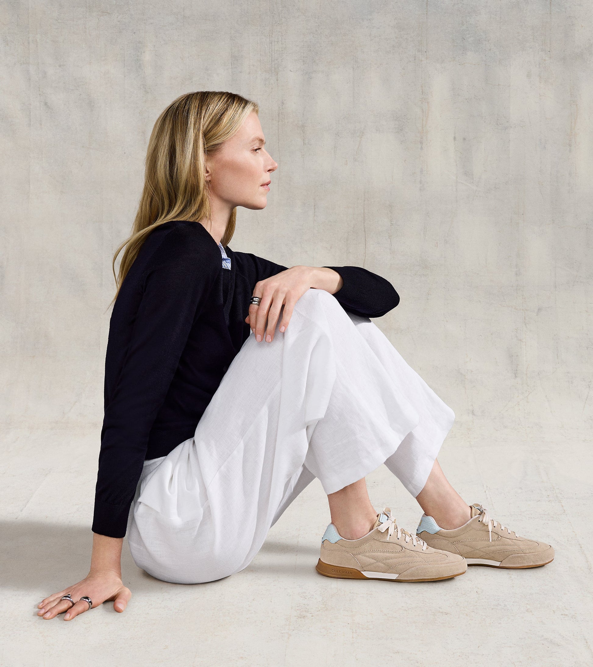 Women's Grandprø Turf 2.0 Sneakers in Beige | Cole Haan