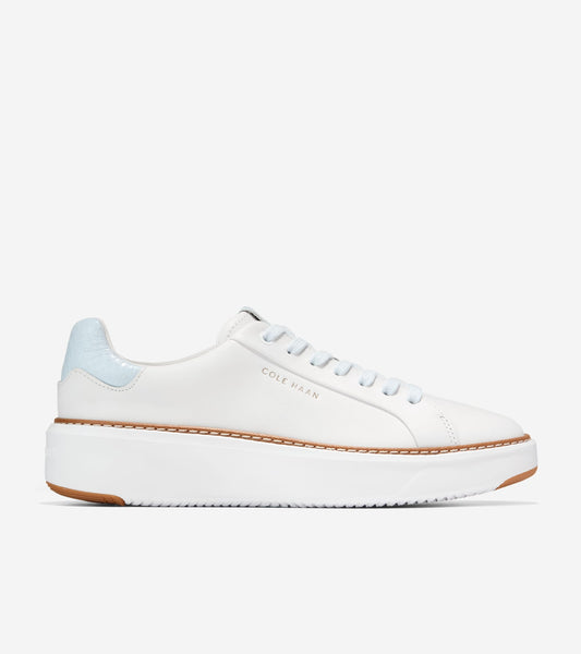 Women's GrandPrø Topspin Sneakers in White | Cole Haan