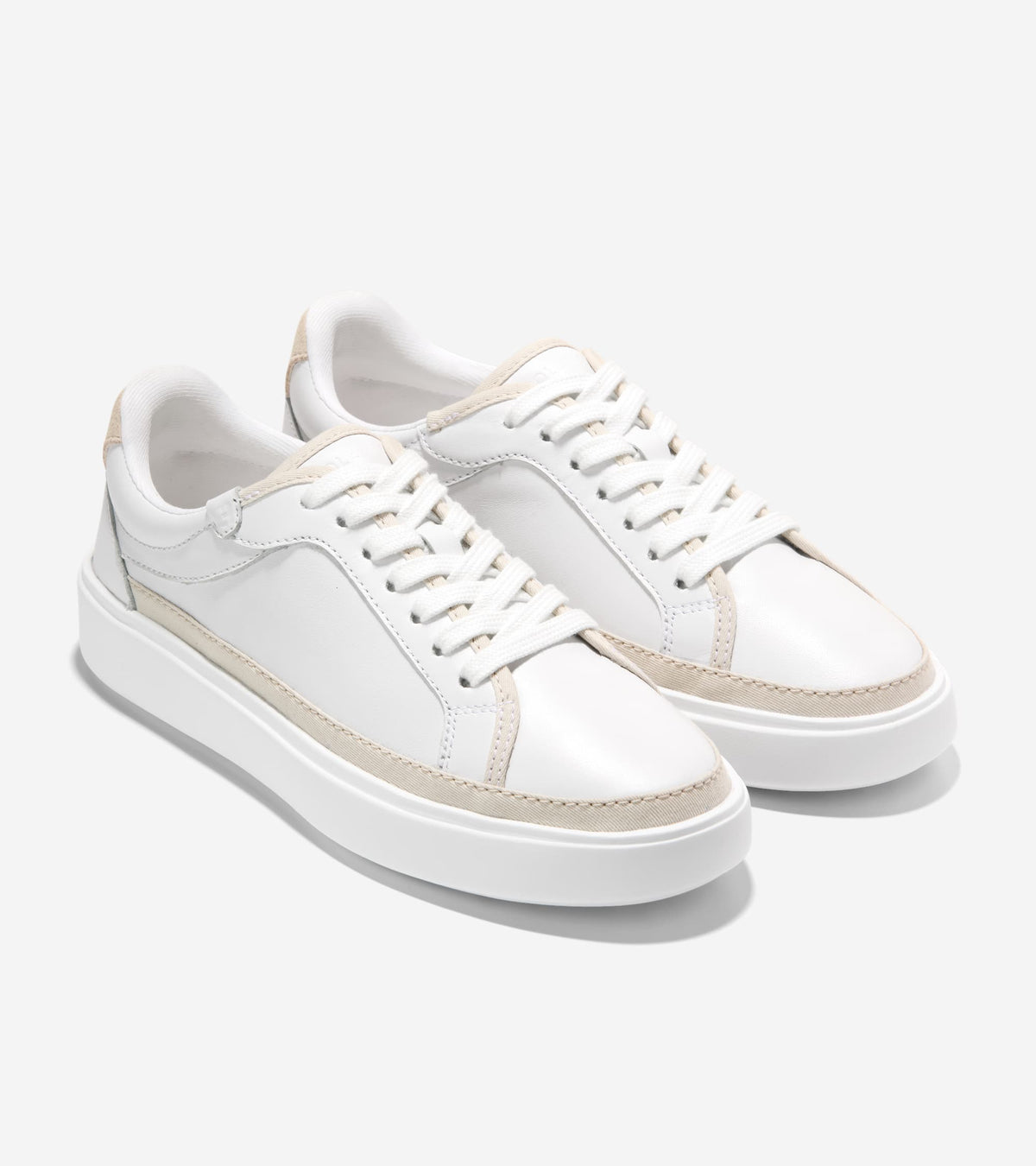 Women's Grand Crosscourt Rydell Sneakers in White | Cole Haan