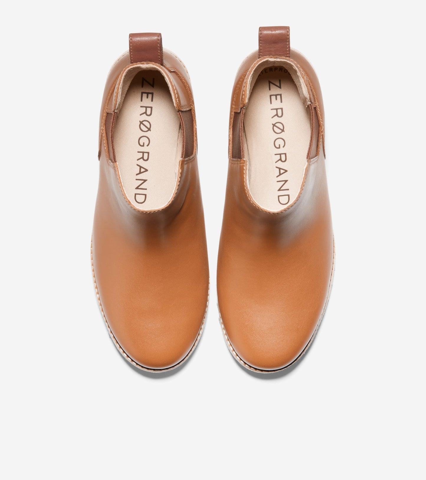 Women's ZERØGRAND City Wedge Waterproof Boots in Brown | Cole Haan
