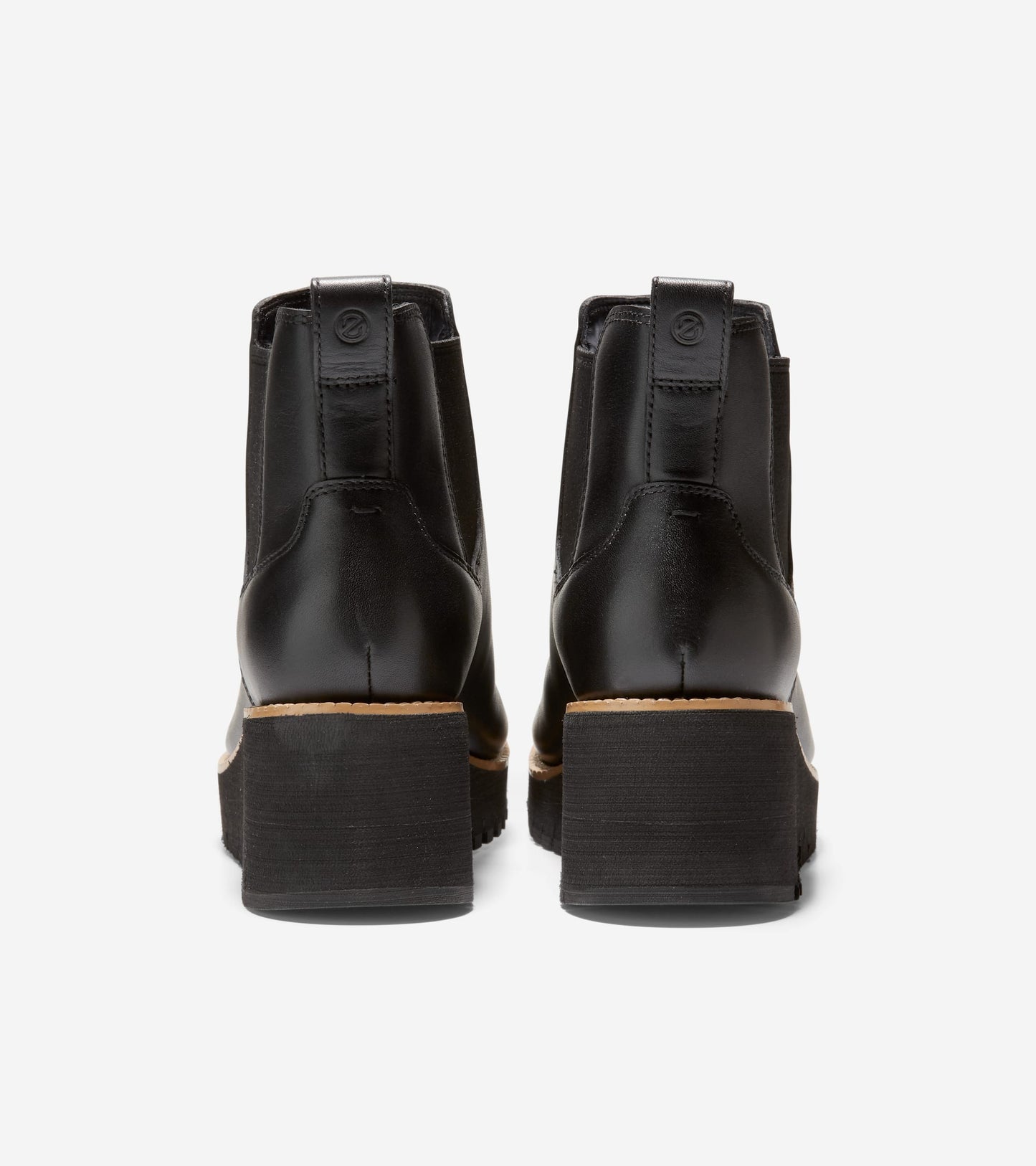 Women's ZERØGRAND City Wedge Waterproof Boots in Black | Cole Haan