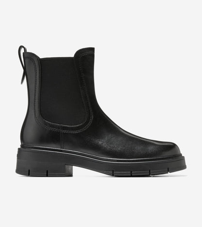 Women's Grand Flex Fenella Chelsea Waterproof Booties in Black | Cole Haan