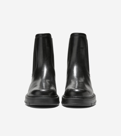 Women's Grand Flex Fenella Chelsea Waterproof Booties in Black | Cole Haan