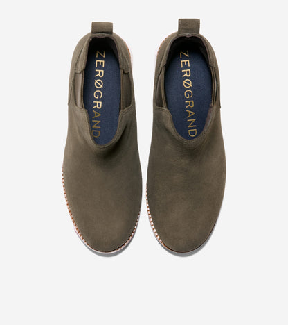 Women's ZERØGRAND City Wedge Waterproof Boots in Green | Cole Haan
