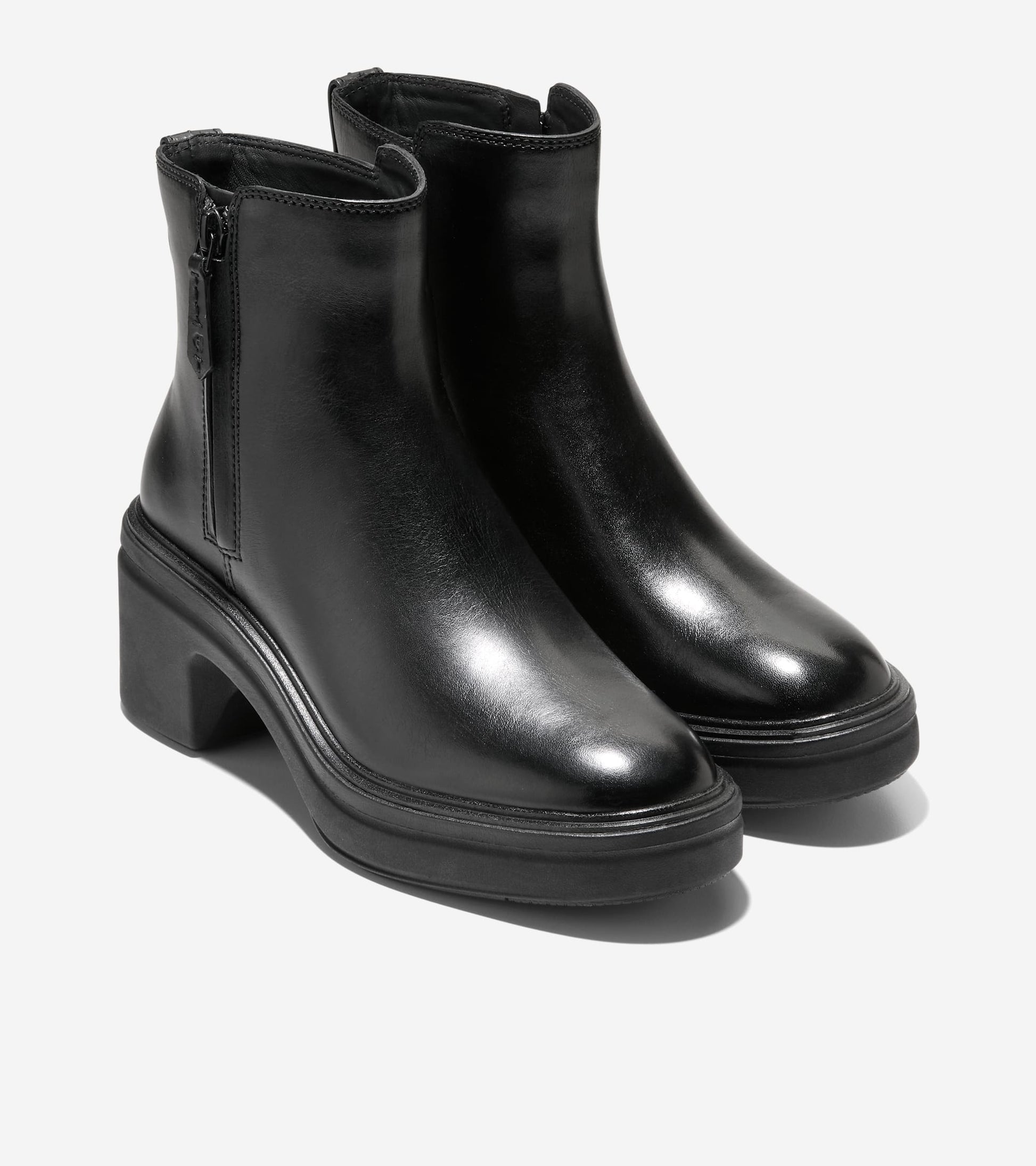 Women's ØriginalGrand Heel Zip Boots in Black | Cole Haan