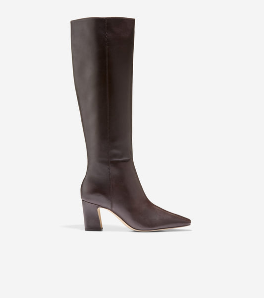 Women's Blanche Snip Toe Tall Boots in Brown | Cole Haan