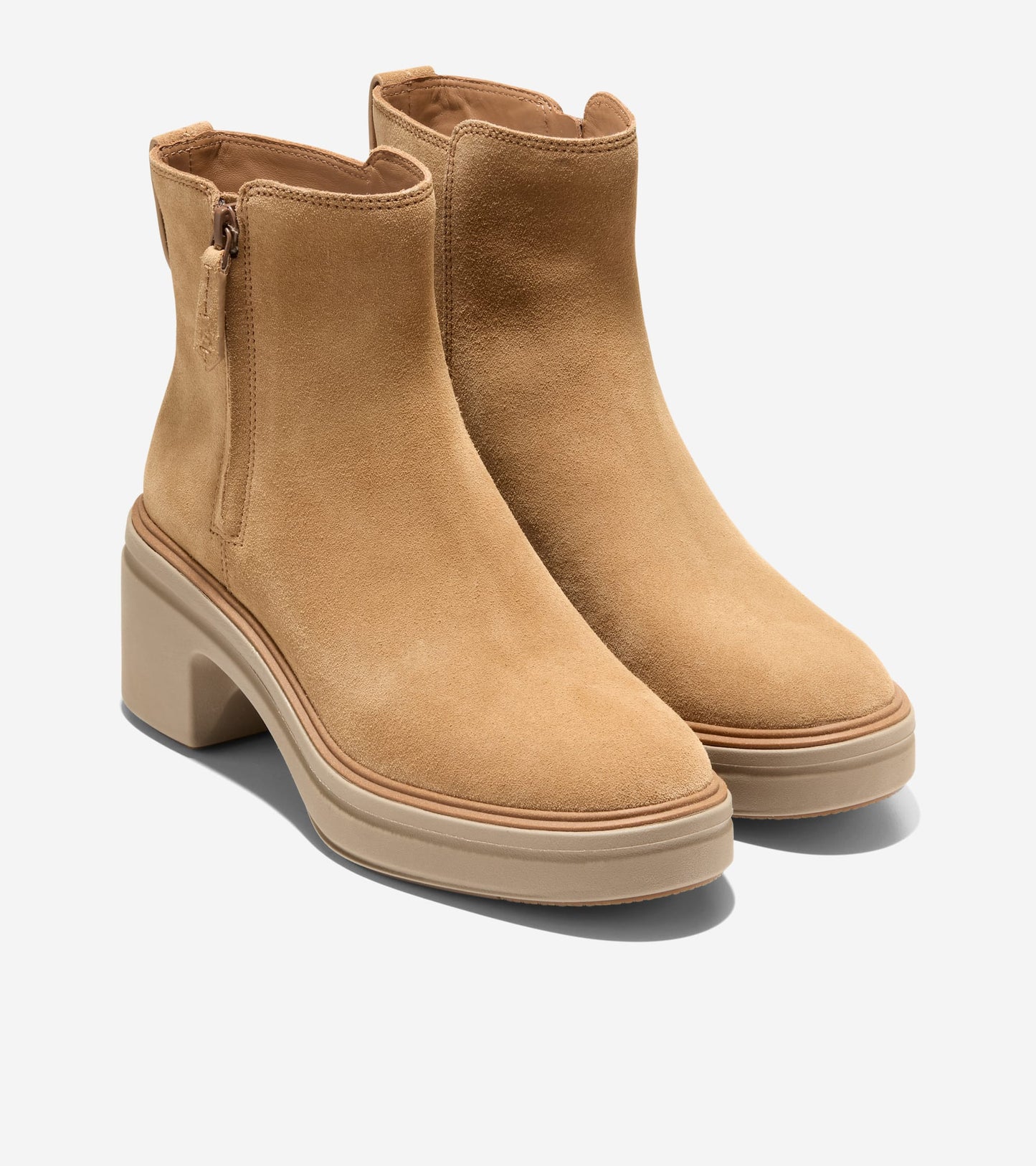 Women's ØriginalGrand Heel Zip Boots in Brown | Cole Haan