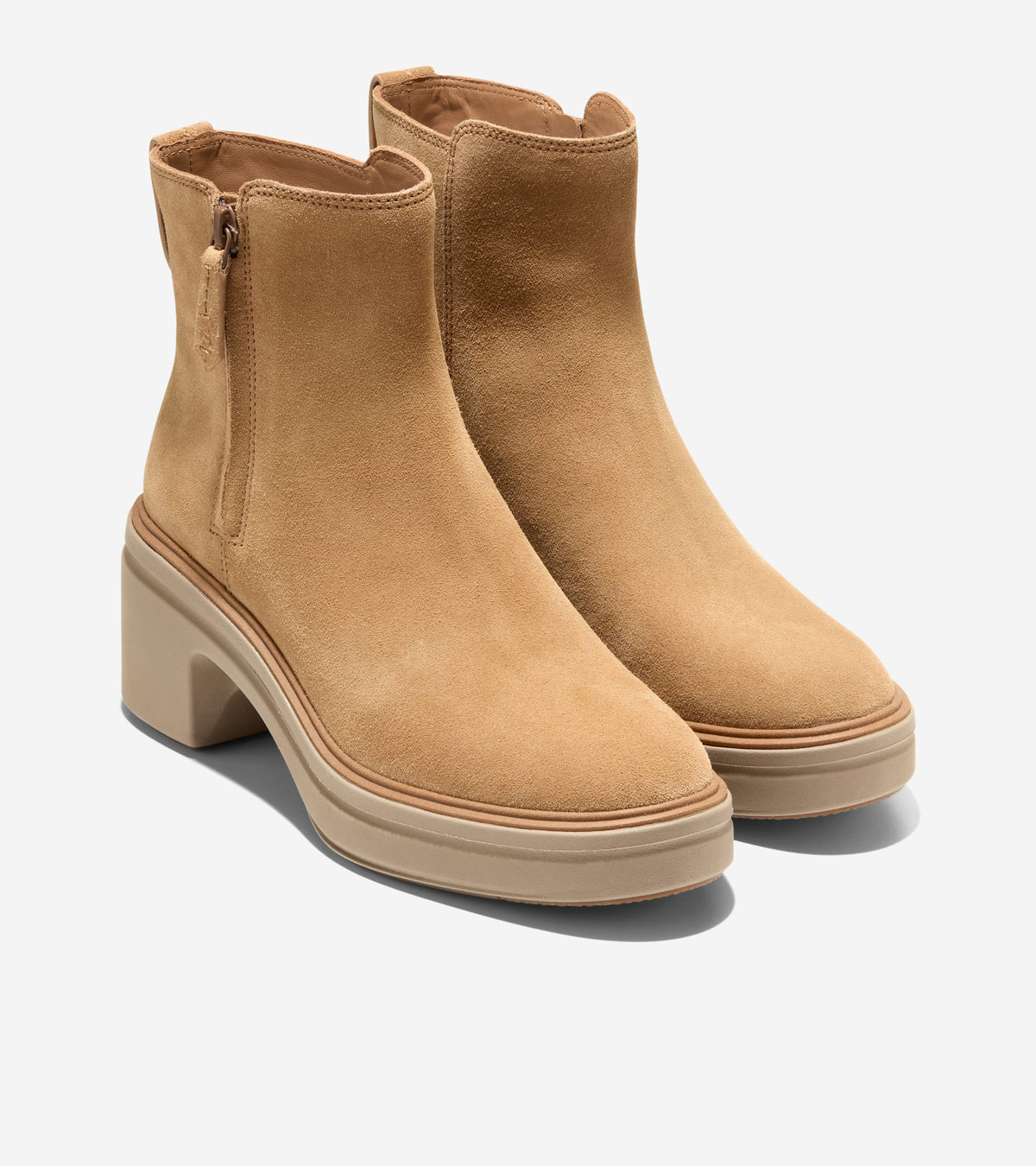Women's ØriginalGrand Heel Zip Boots in Brown | Cole Haan