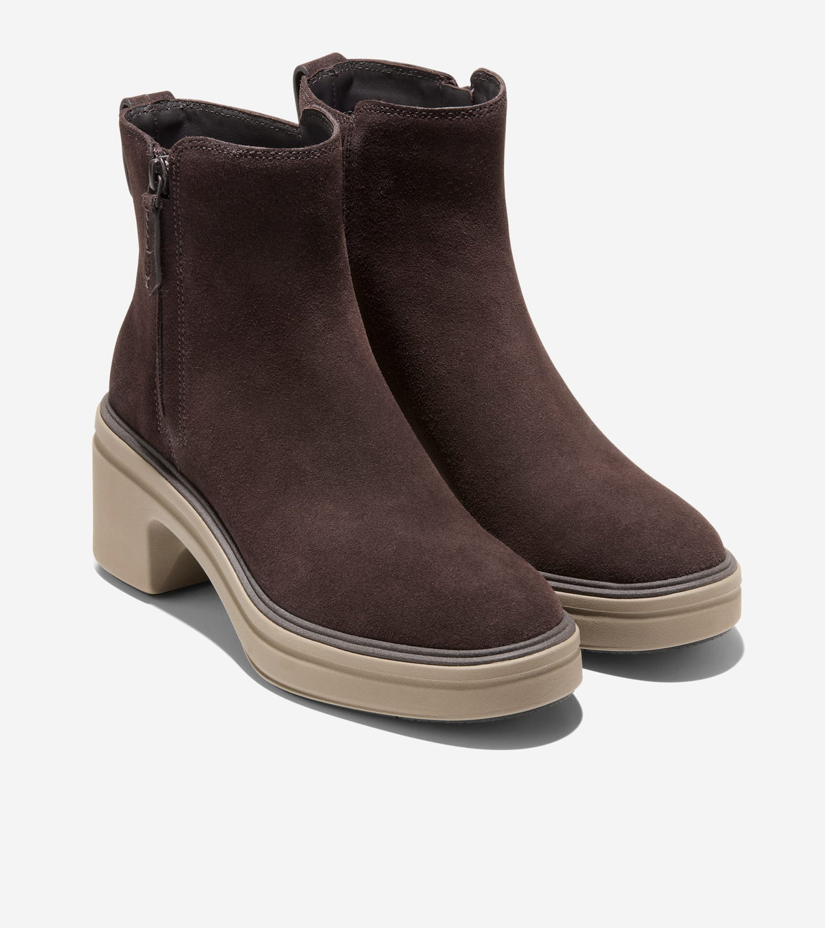 Women's ØriginalGrand Heel Zip Boots in Brown | Cole Haan