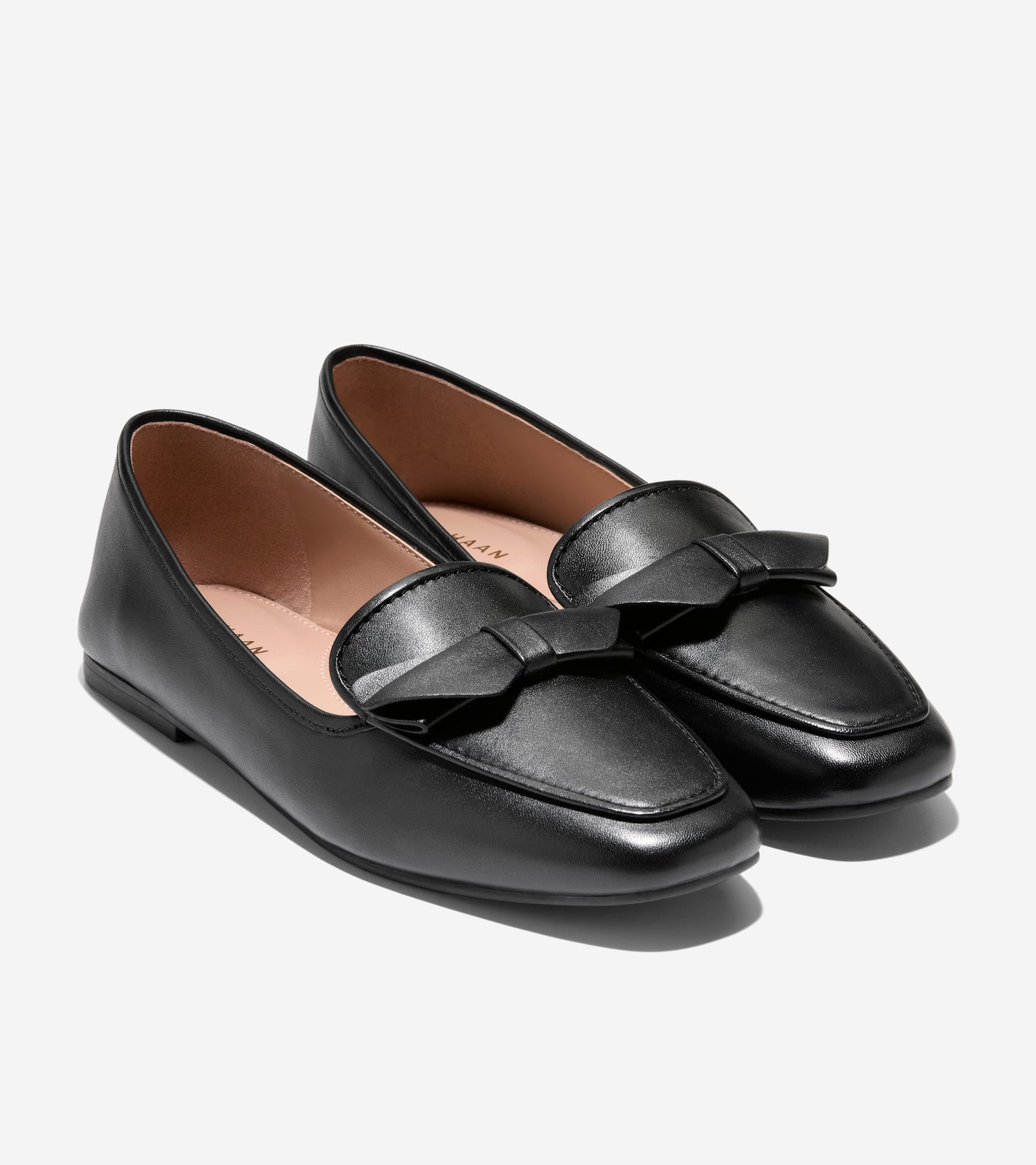 Women's Payson Soft Bow Loafers in Black | Cole Haan