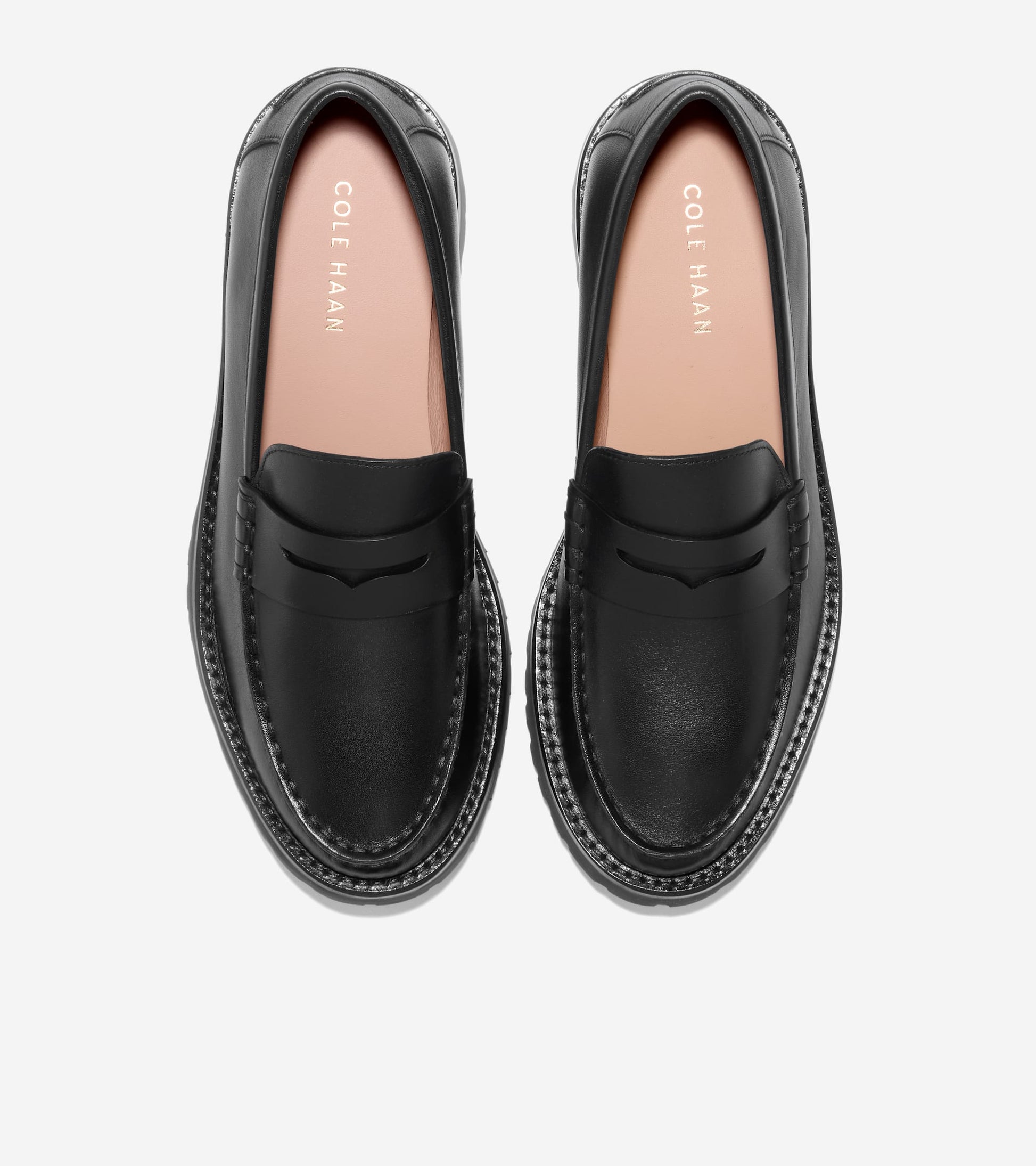 Women's Treena Lug Loafers in Black | Cole Haan