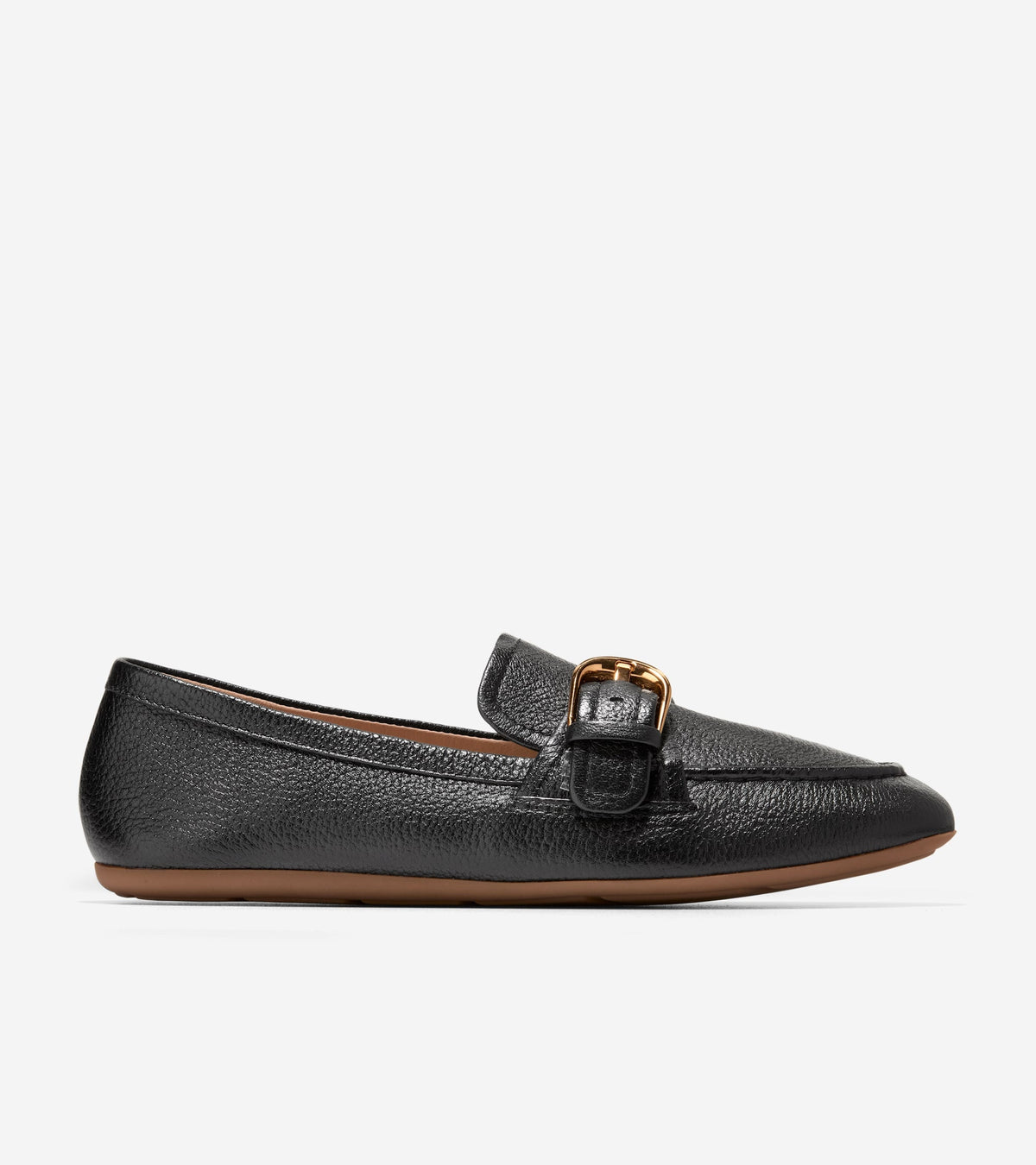 Women's Grand Ambition Alette Buckle Loafers in Black | Cole Haan