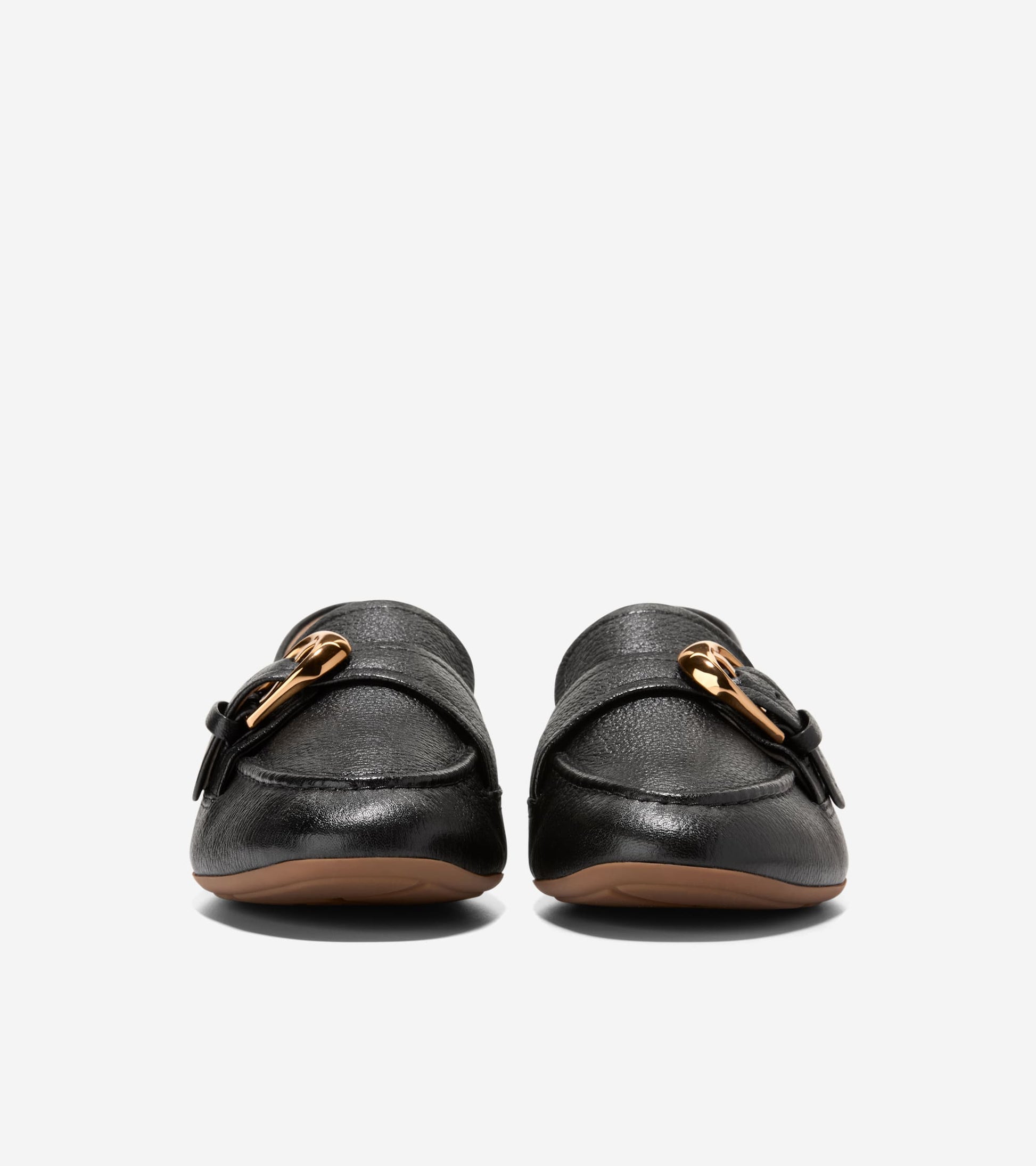Women's Grand Ambition Alette Buckle Loafers in Black | Cole Haan