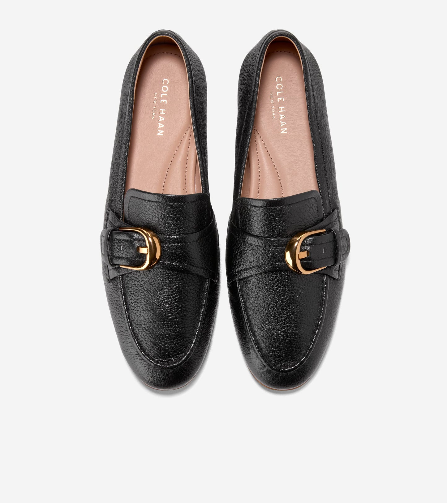 Women's Grand Ambition Alette Buckle Loafers in Black | Cole Haan