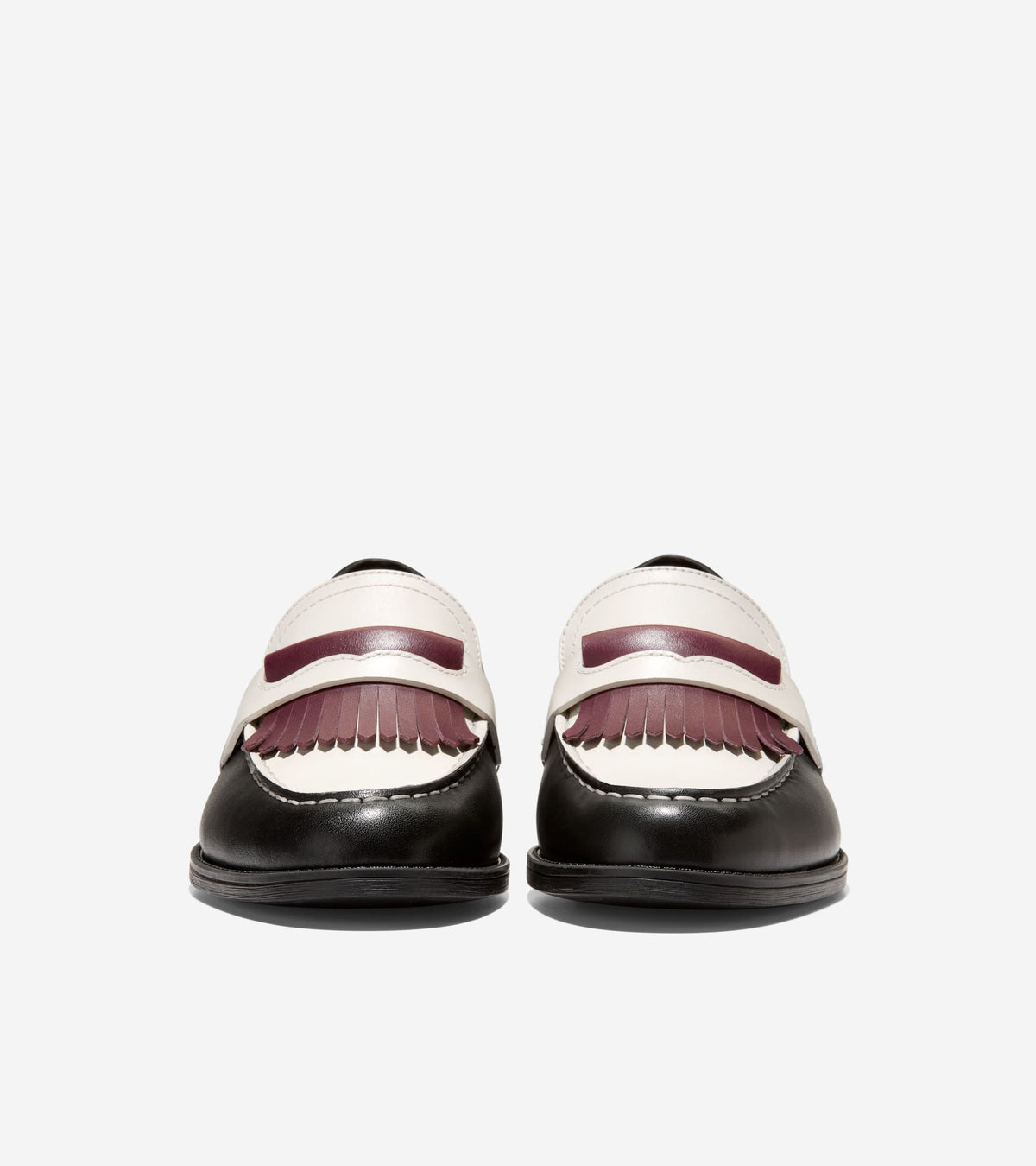 Women's Stassi Kiltie Loafers in Black | Cole Haan