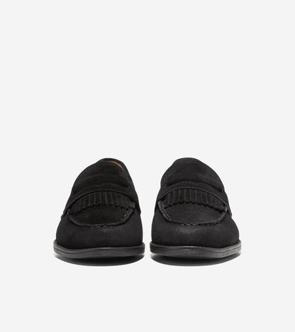Women's Stassi Kiltie Loafers in Black | Cole Haan