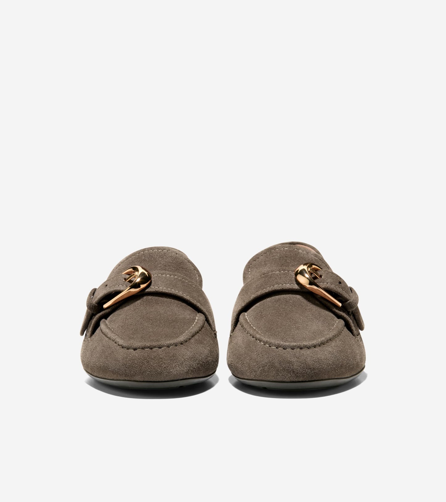 Women's Grand Ambition Alette Buckle Loafers in Green | Cole Haan