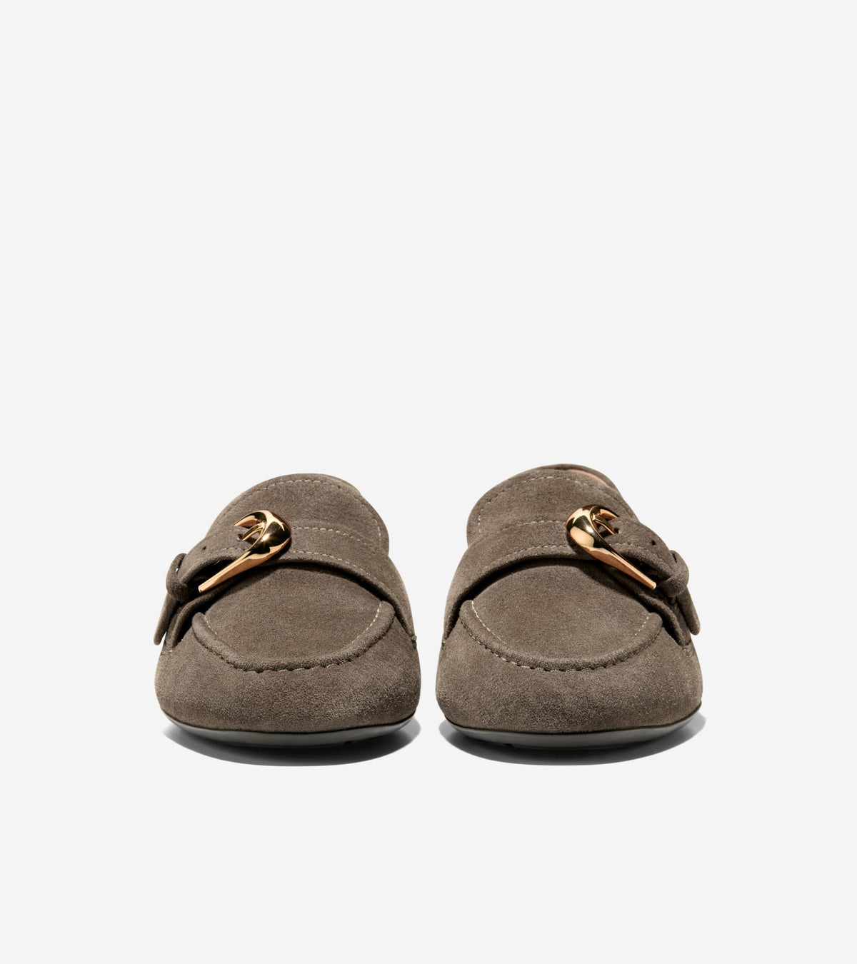 Women's Grand Ambition Alette Buckle Loafers in Green | Cole Haan