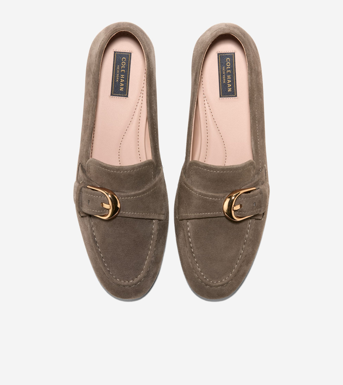Women's Grand Ambition Alette Buckle Loafers in Green | Cole Haan