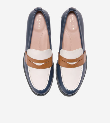 Women's Stassi Penny Loafers in Blue | Cole Haan