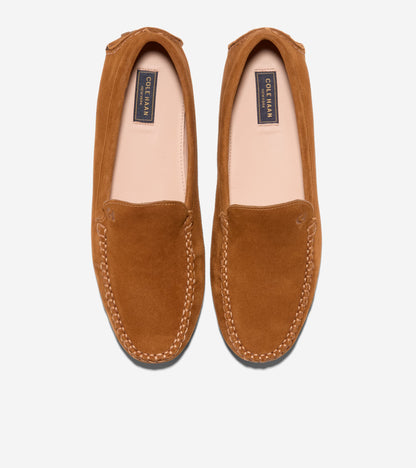 Women's Gretel Driving Loafer in Brown | Cole Haan