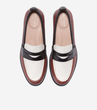 Women's Stassi Penny Loafers in Brown | Cole Haan
