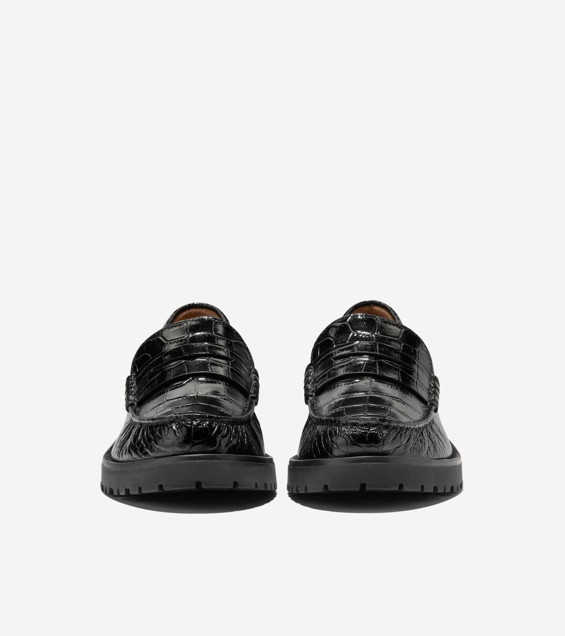 Women's Treena Lug Loafers in Black | Cole Haan