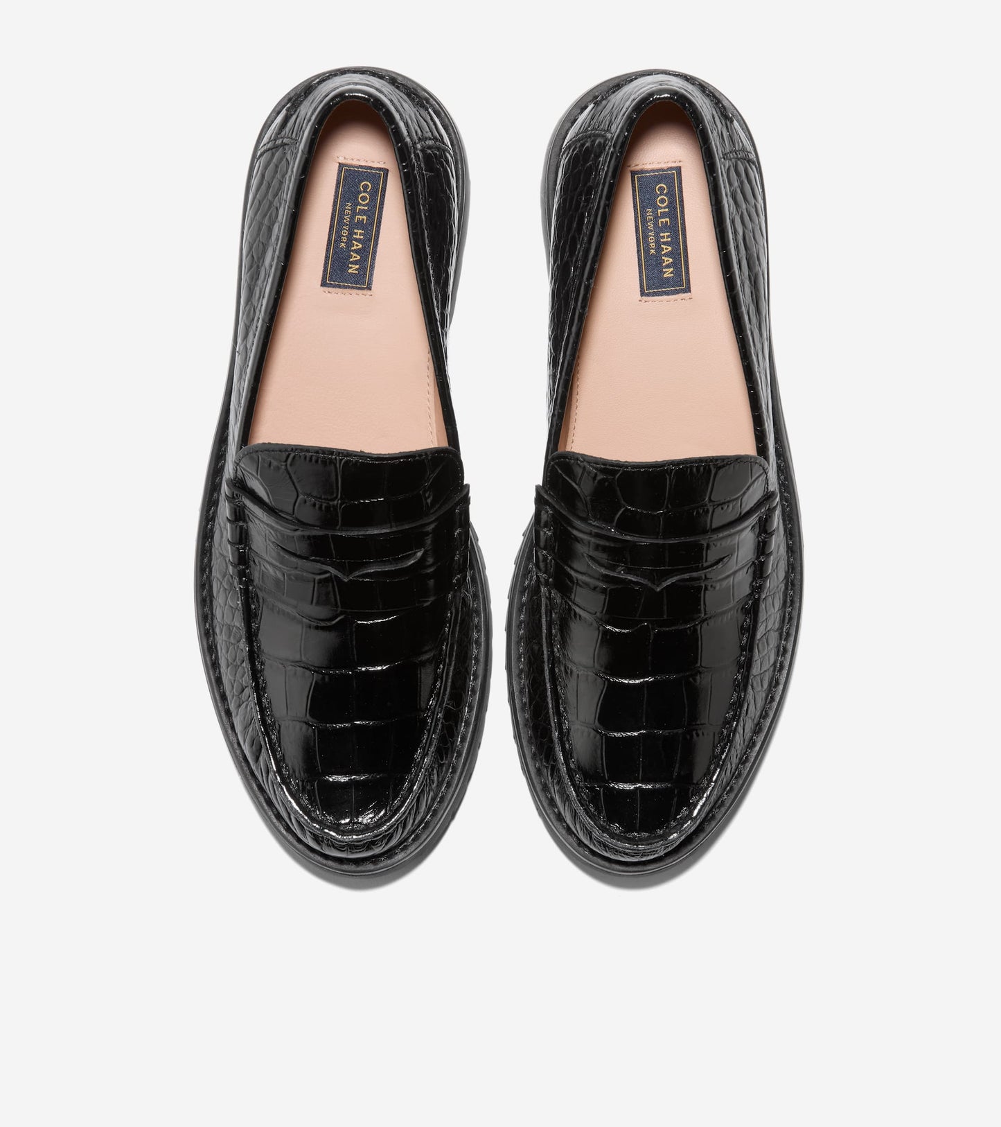 Women's Treena Lug Loafers in Black | Cole Haan