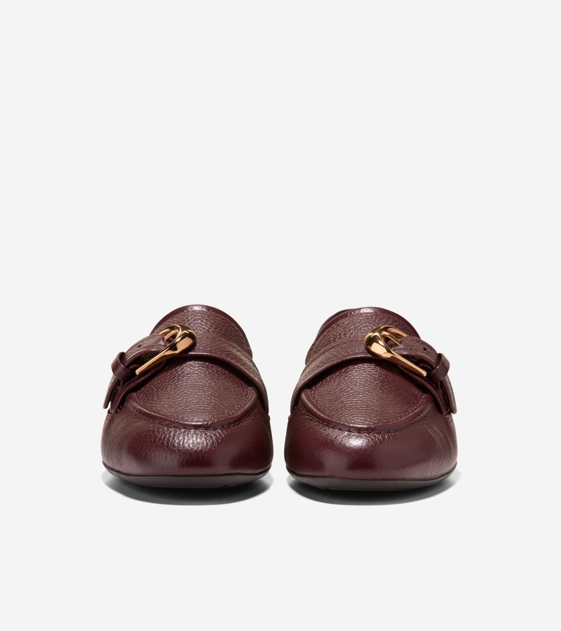 Women's Grand Ambition Alette Buckle Loafers in Red | Cole Haan
