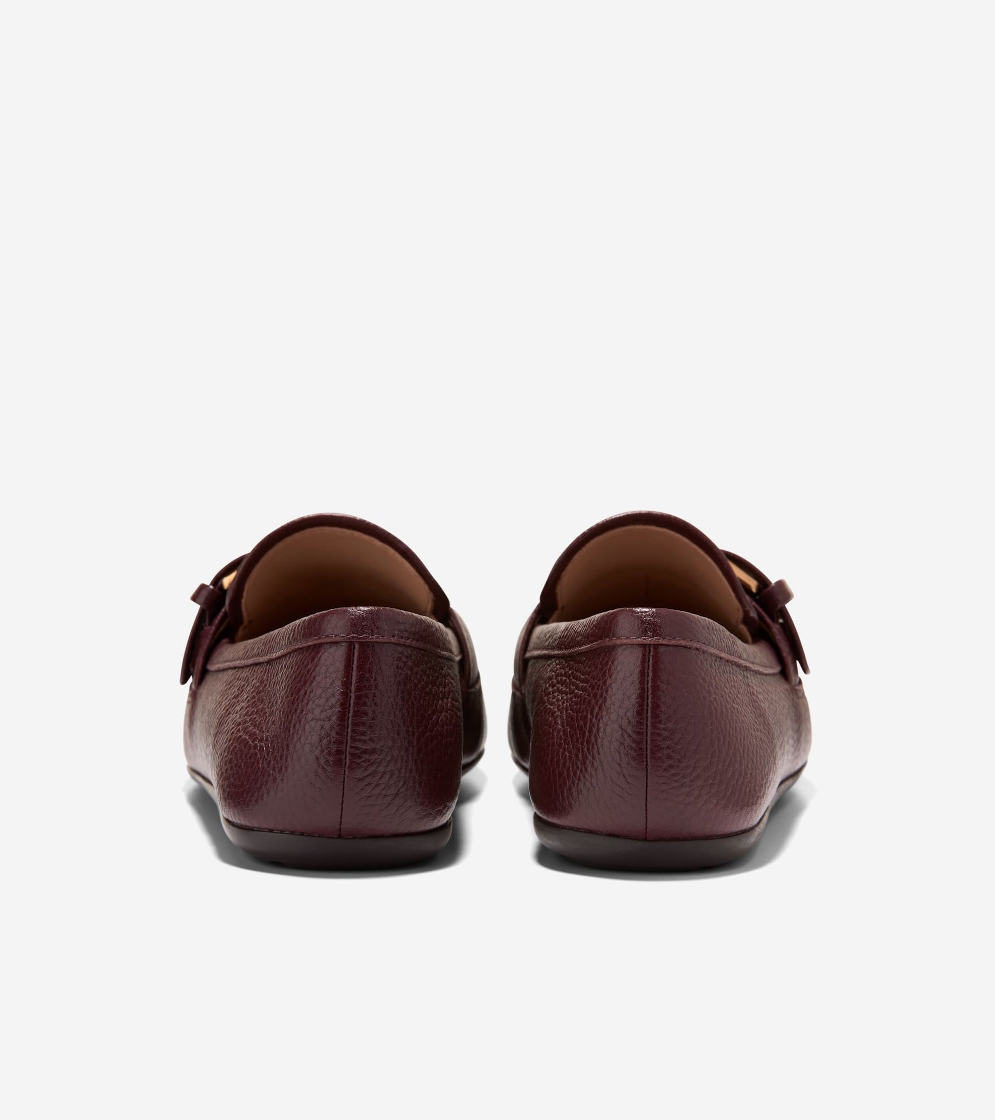 Women's Grand Ambition Alette Buckle Loafers in Red | Cole Haan