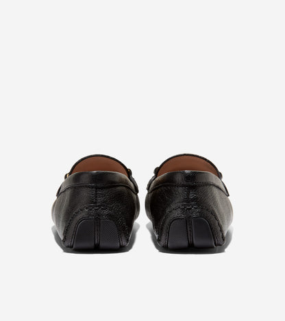 Women's Emeryn Horsebit Driving Shoes in Black | Cole Haan